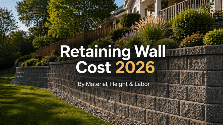 cost of retaining wall in 2026