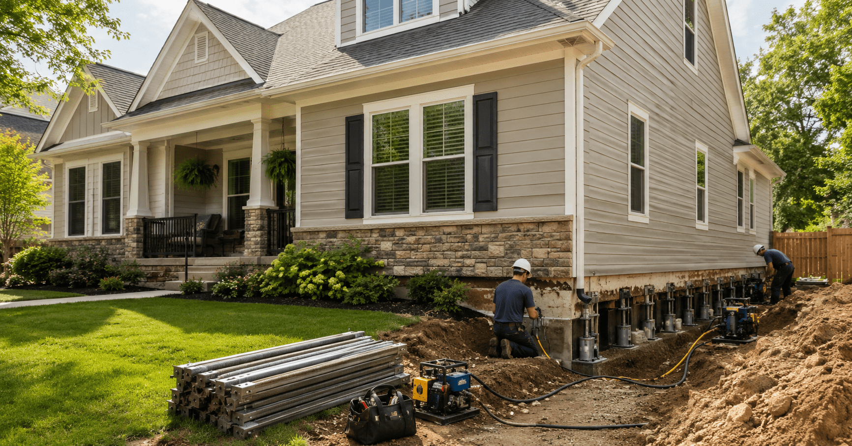 Can You Live in a House During Foundation Repair?