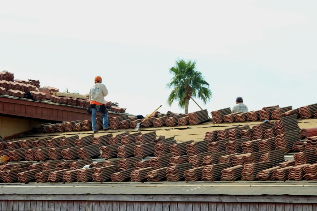 Tile roofing maintenance for desert climates.