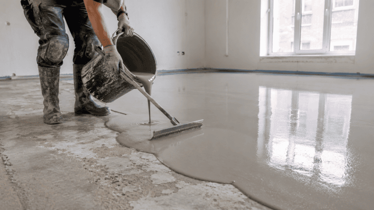 Self Leveling Concrete: Thickness, Cost, and DIY Guide