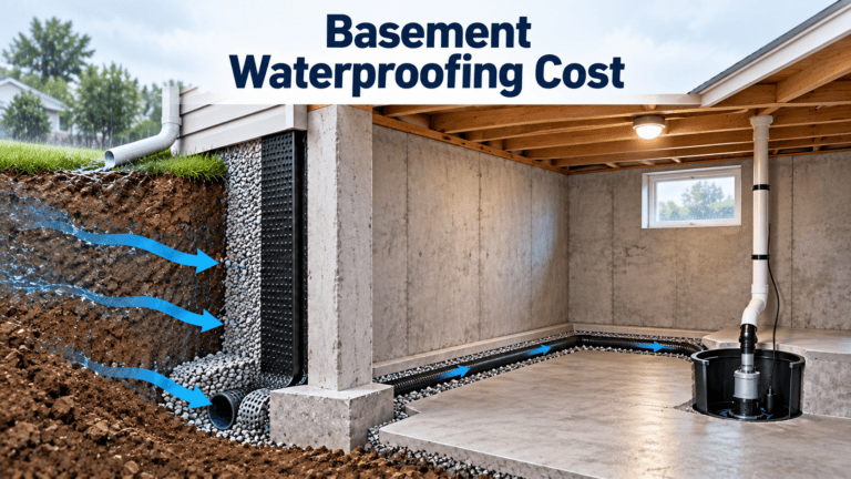 Basement Waterproofing Cost in 2026: Interior vs Exterior